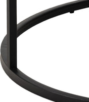 Table basse ronde blanche Nerra