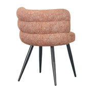 Elegant Terracotta Cloud Chair Set of 2 - Artisan Crafted