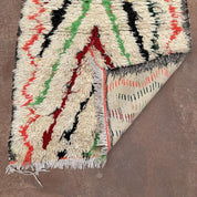 Handcrafted Moroccan Berber Wool Carpet - Timeless Luxury Design