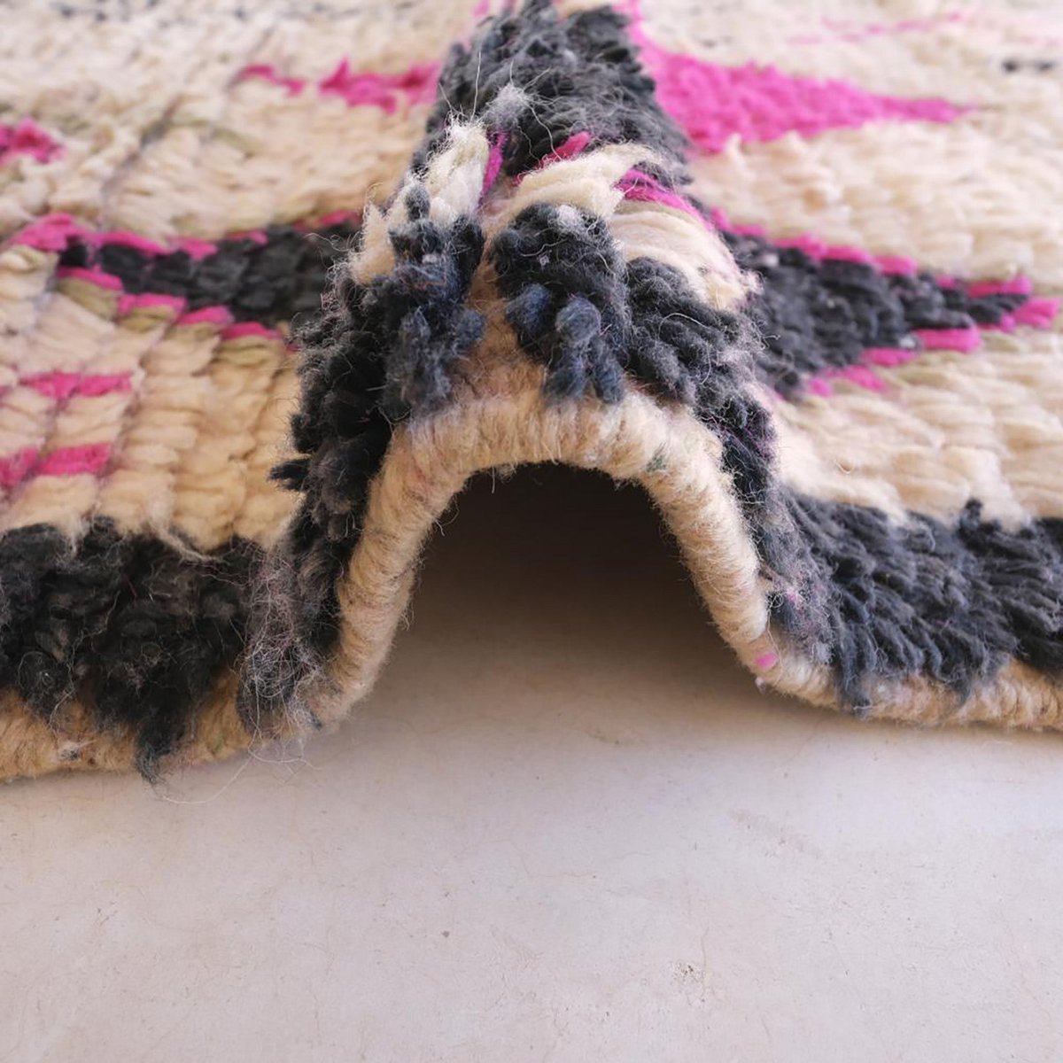 Handmade Moroccan Berber Carpet - Timeless Artisan Design