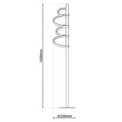 Timeless Handmade LED Floor Lamp - Luxury Artisan Design