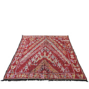 Luxurious Artisan-Crafted Moroccan Berber Wool Carpet 175x180 cm