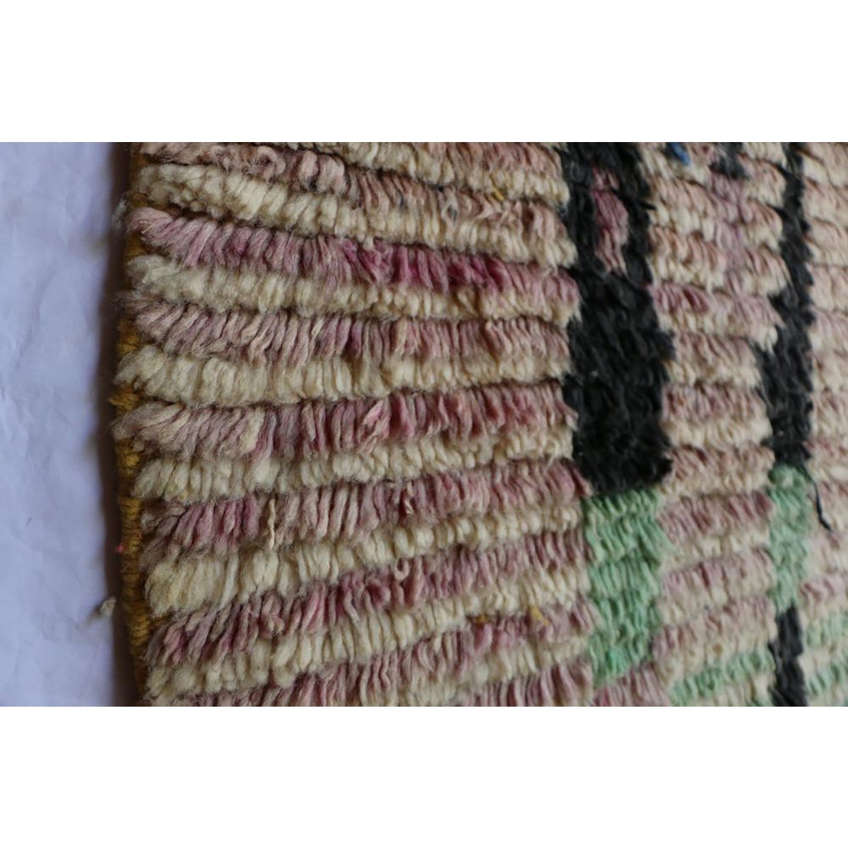 Handcrafted Luxury Berber Wool Carpet - Timeless Artisan Design