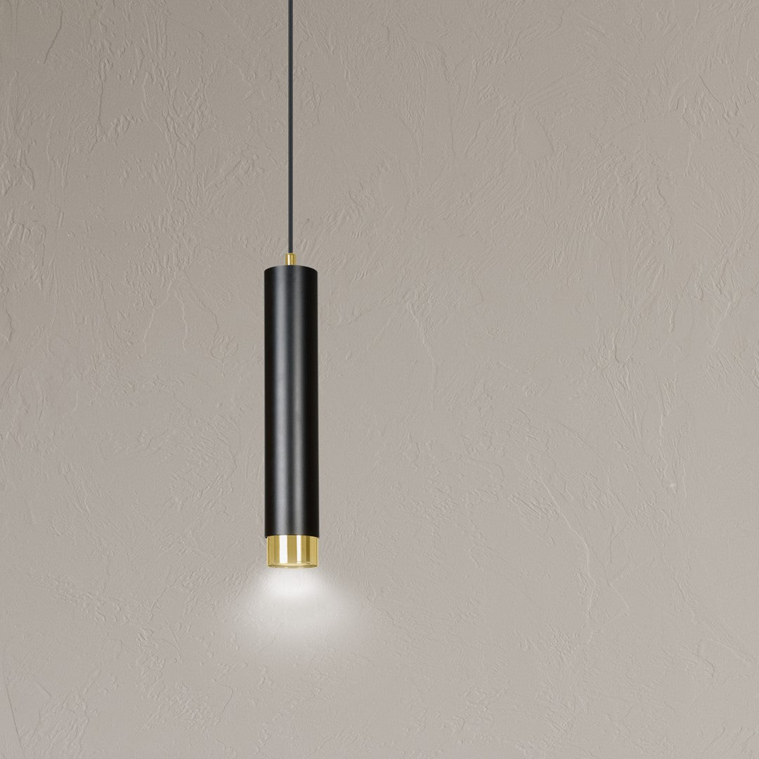 LYONN 1 Black Gold Pendant Lamp