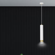 LYONN 1 White Gold Pendant Lamp
