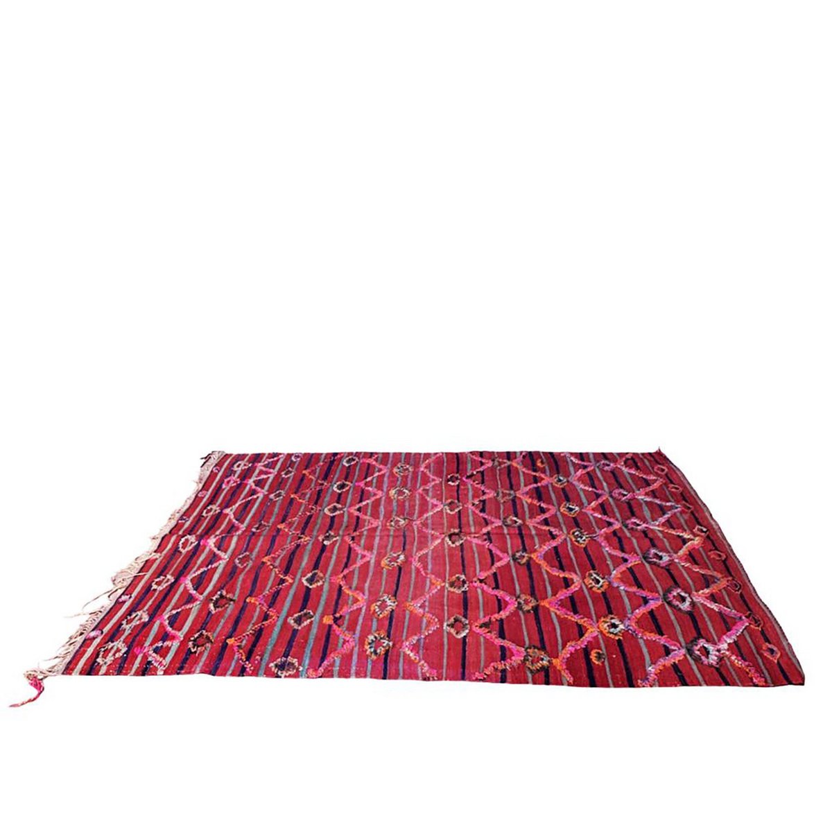 Timeless Luxury Handmade Berber Wool Carpet, 138 x 220 cm