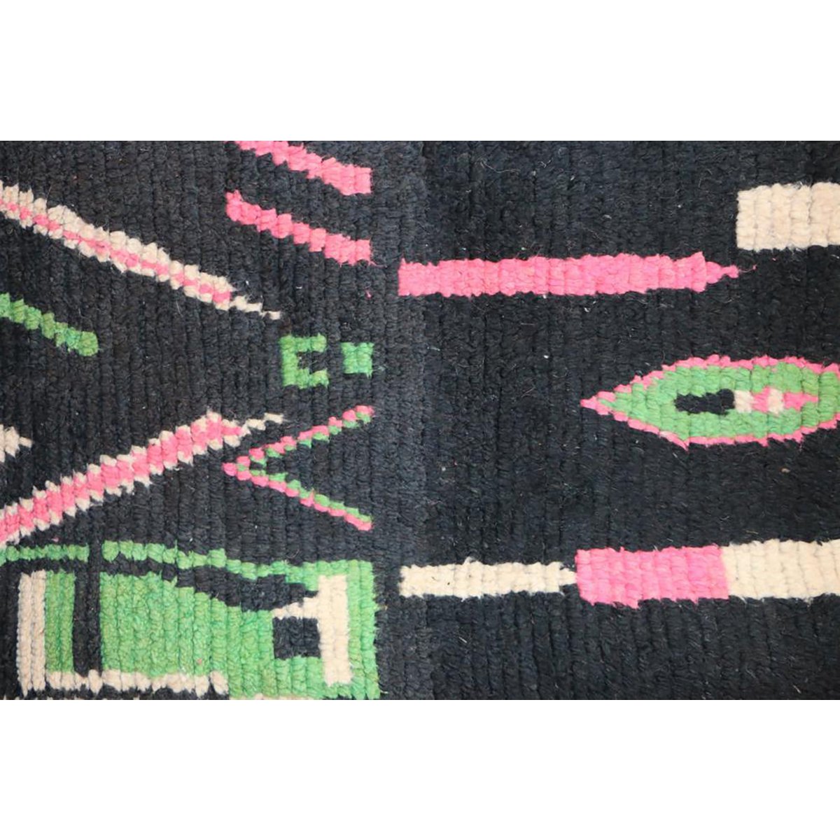 Artisan Crafted Luxury Berber Wool Carpet in Timeless Design