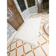 Handcrafted Luxury Beni Ouarain Rug in Timeless Design