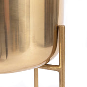 Luxury Handmade Brass Planter Stand - Timeless Artisan Design