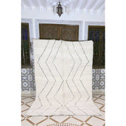 Handcrafted Artisan Moroccan Rug in Timeless Luxury Design