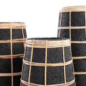 Handcrafted Black Natural Cutie Vase - Timeless Artisan Design