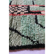 Timeless Handmade Berber Wool Carpet in Premium Design 81x294 cm
