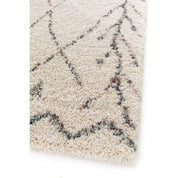 Luxury Handmade Artisan Shaggy Rug in Timeless Design