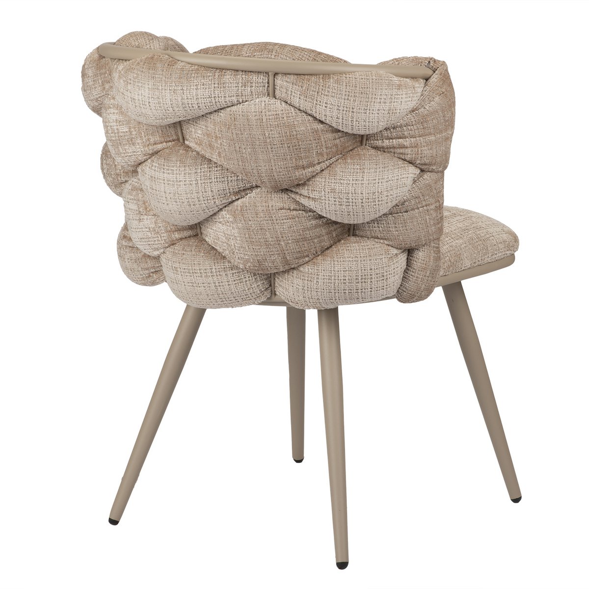 Elegant Hand-Finished Rock Chairs in Neutral Tones – Set of 2