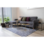 Vita Side Table - Side table, black, black frame 45x45x45 cm