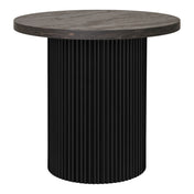 Boavista Side Table - Side table, dark brown ø48x45 cm