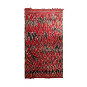 Handmade Moroccan Berber Carpet in Premium Wool, 200x336 cm