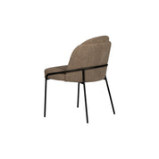 FANNUR PTP Refined Brown Fjord Chairs, Sculptural Elegance