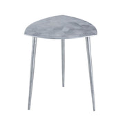 Handmade Artisan Side Table in Silver or Gold Finish (4pcs)
