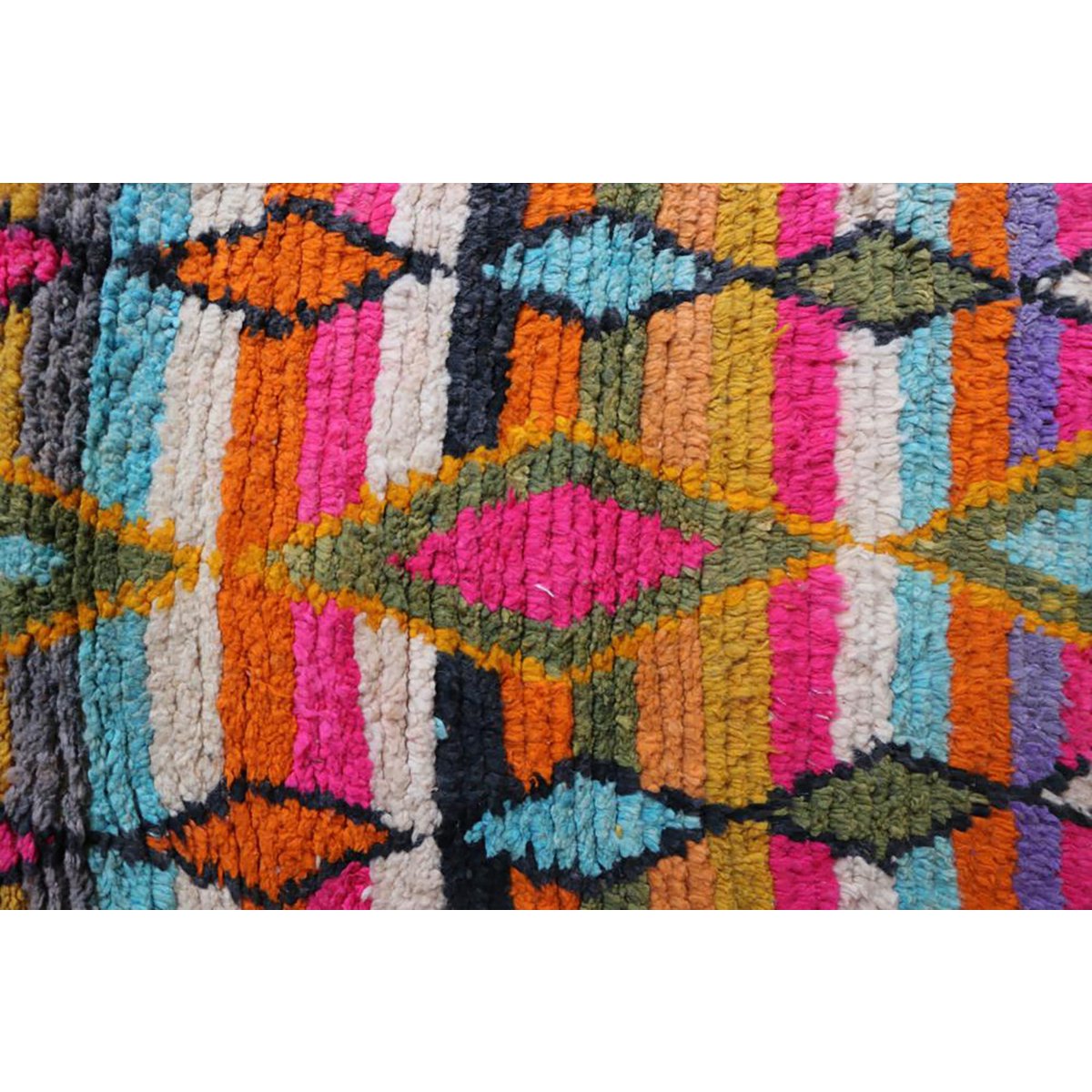 Luxury Handmade Berber Wool Corridor Carpet - Timeless Design