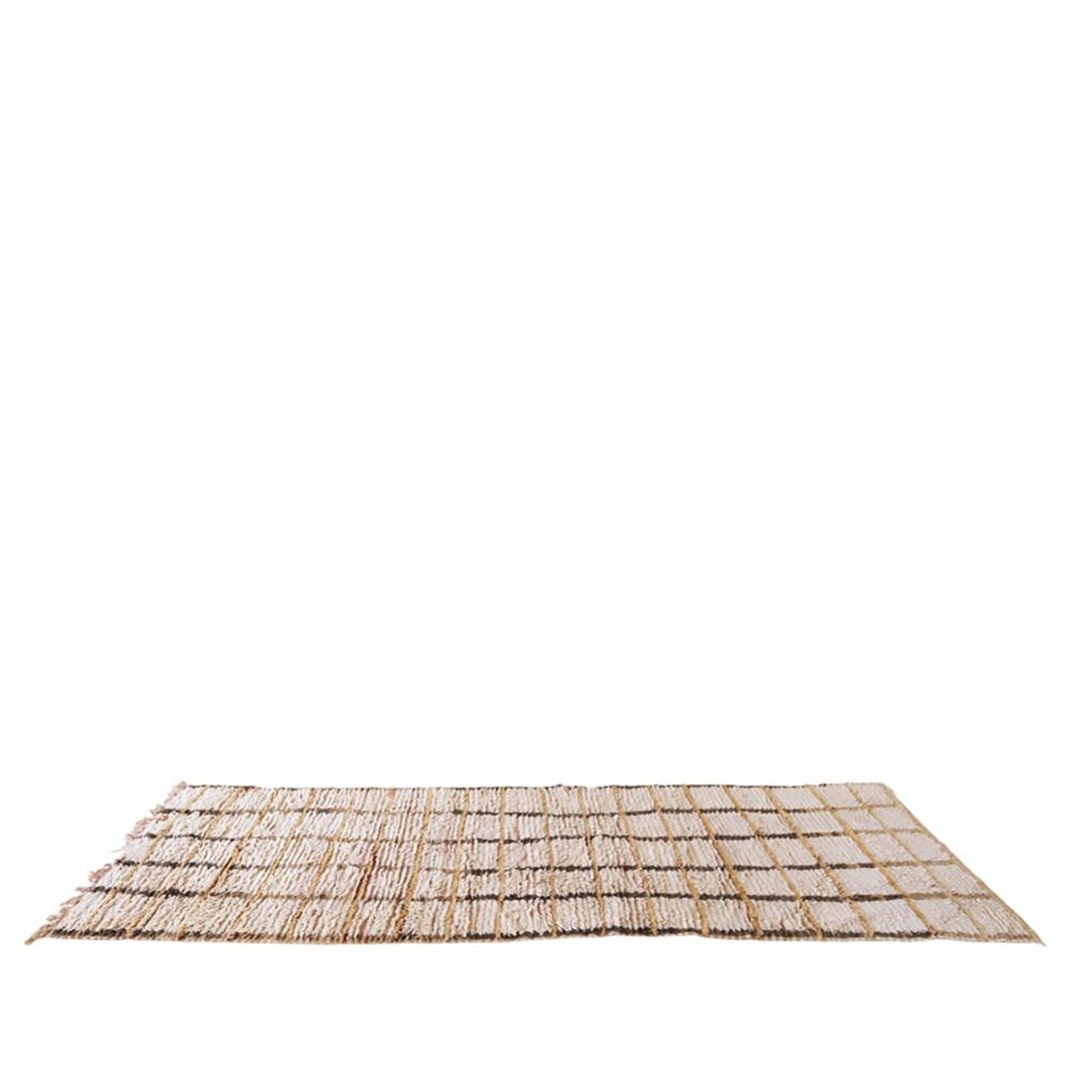 Handcrafted Luxury Berber Corridor Carpet in Timeless Design