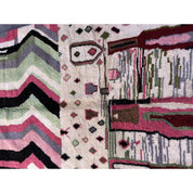 Handmade Moroccan Berber Carpet in Premium Wool, 203 x 292 cm