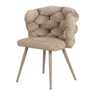 Elegant Hand-Finished Rock Chairs in Neutral Tones – Set of 2