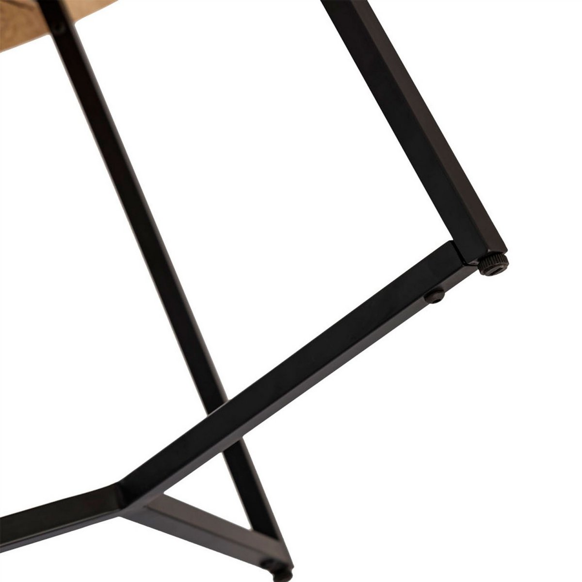 Artisan Curated Luxury Round Side Table in Solid Wood Design