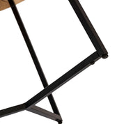 Artisan Curated Luxury Round Side Table in Solid Wood Design