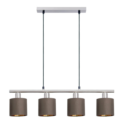 Lampe suspendue de luxe artisanale à finition satinée naturelle