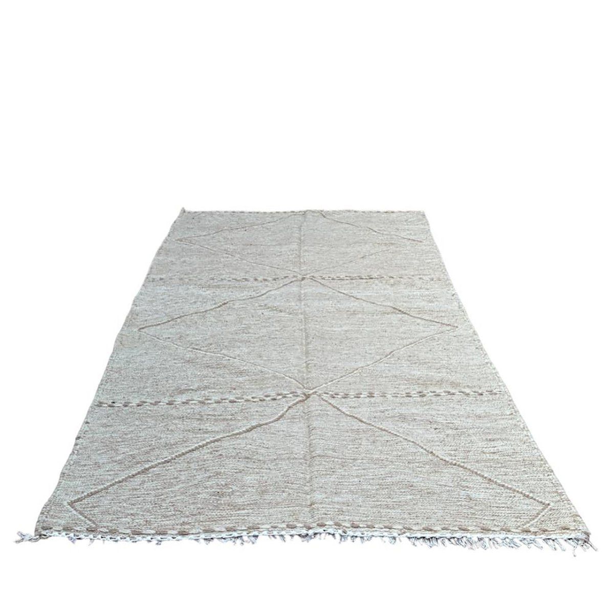 Handcrafted Moroccan Berber Kilim Carpet in Premium Wool