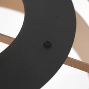 Lampe suspendue en métal noir/doré Aurelia