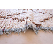 Handcrafted Moroccan Berber Carpet in Premium Wool, 98x278 cm