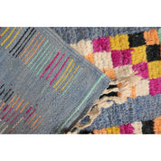 Timeless Luxury Handmade Moroccan Berber Wool Carpet 71x413 cm