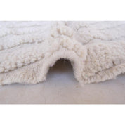 Handcrafted Moroccan Berber Carpet in Pure Wool, 125x157 cm