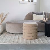 Tapis en laine tissé à la main Sora 160x230 cm - Ivoire