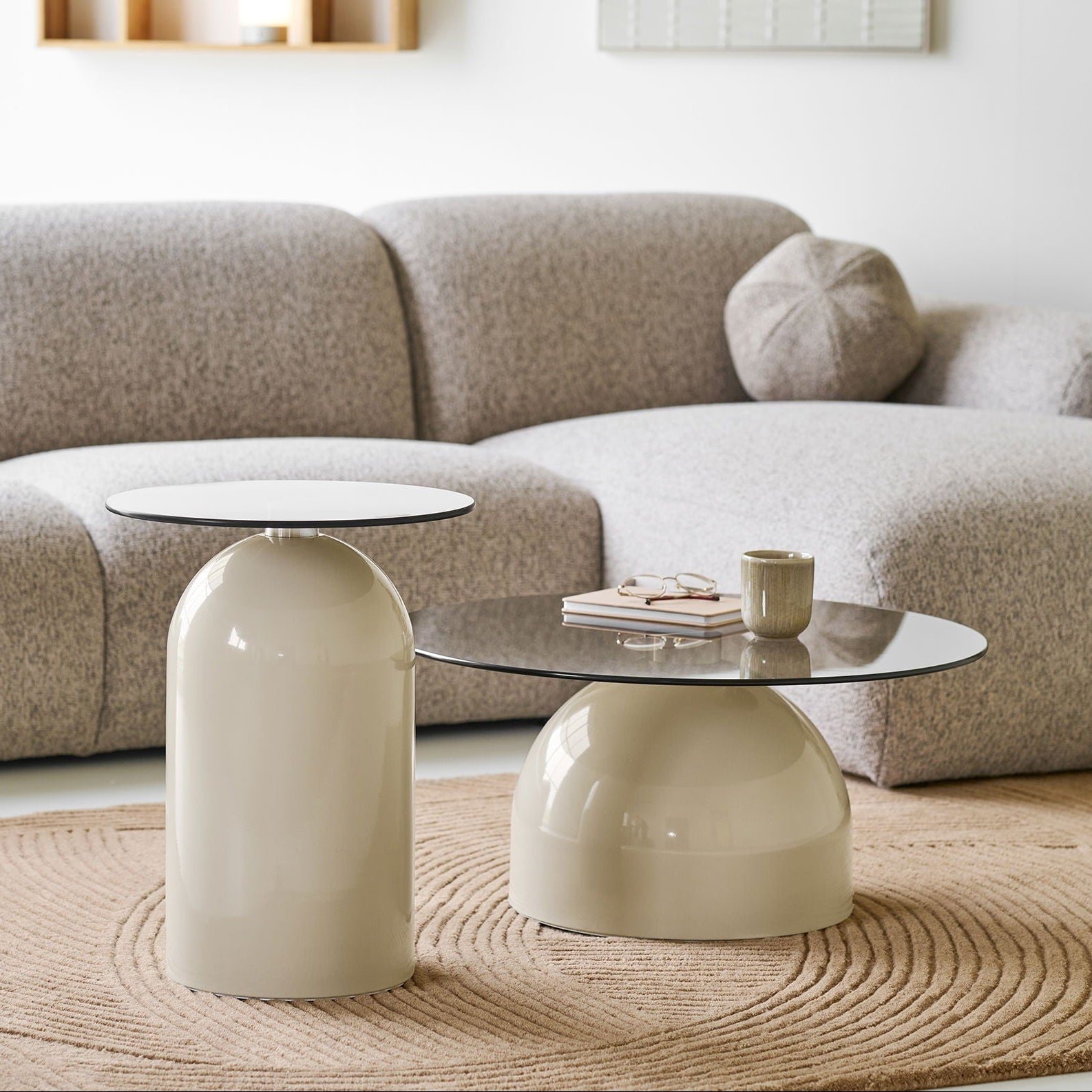 Tapis en laine Svala 160x230 cm – Marron