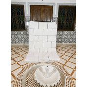 Timeless Luxury Handmade Beni Ouarain Rug in Pure Wool