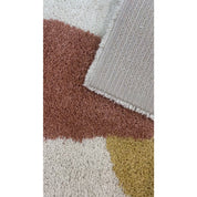 Timeless Luxury Handmade Shaggy Rug in Natural Materials