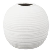Vase - Vase, ceramic, white ø30x28,5 cm