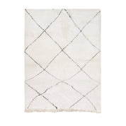Luxury Handmade Beni Ouarain Rug - Timeless Artisan Design