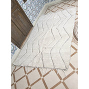 Handcrafted Artisan Moroccan Rug in Timeless Luxury Design