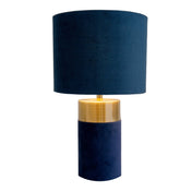 Lampe de table bleue or de Mary