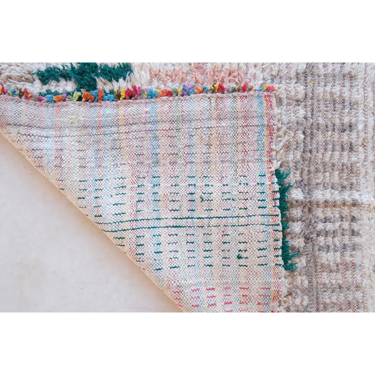 Handcrafted Moroccan Berber Carpet in Premium Wool Finish