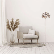 Timeless Artisan Floor Lamp Crafted from Authentic Natural Materials