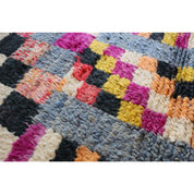 Timeless Luxury Handmade Moroccan Berber Wool Carpet 71x413 cm