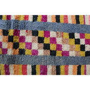 Timeless Luxury Handmade Moroccan Berber Wool Carpet 71x413 cm