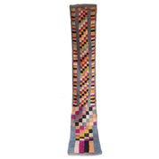 Timeless Luxury Handmade Moroccan Berber Wool Carpet 71x413 cm