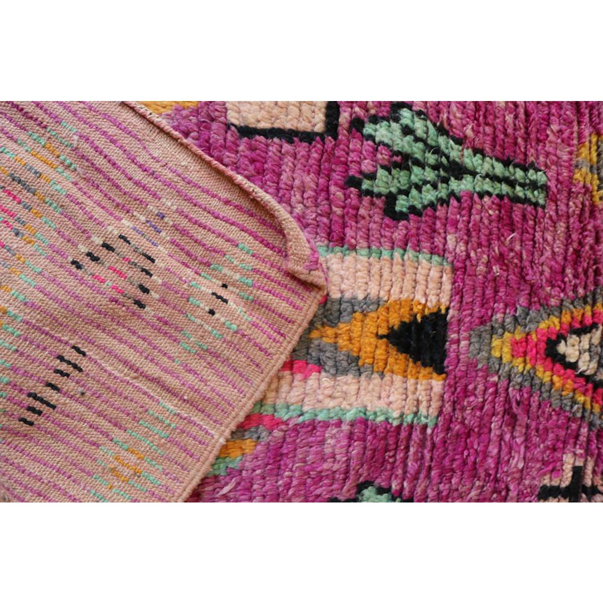 Handcrafted Moroccan Berber Carpet in Premium Wool Design