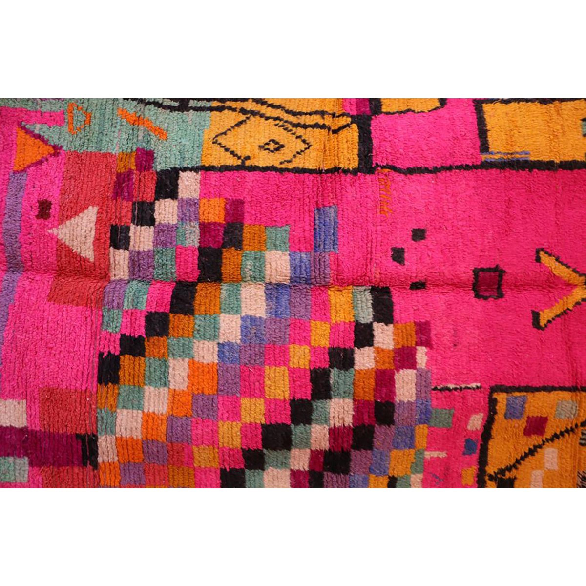 Handcrafted Moroccan Berber Carpet in Premium Wool Design